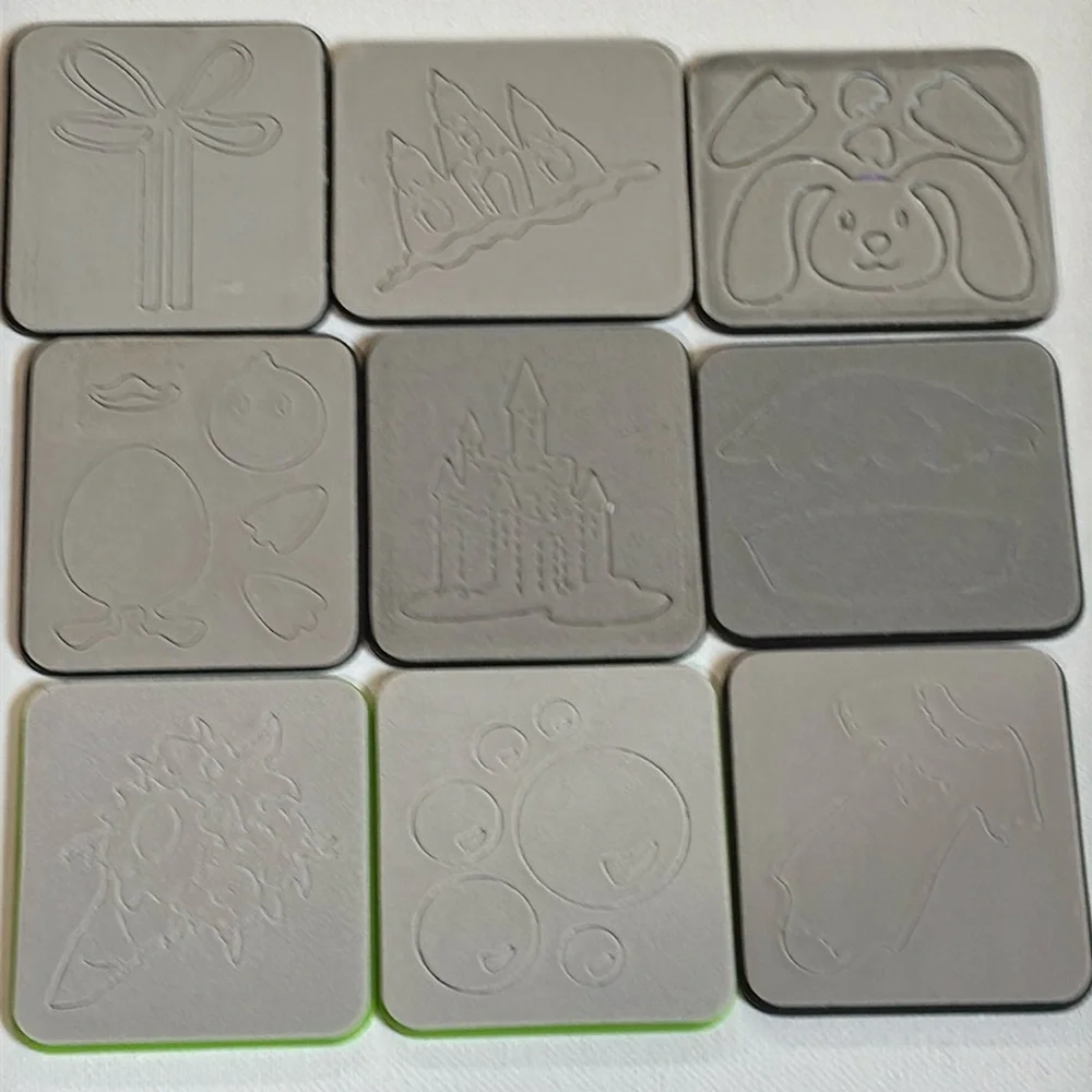 SIZZIX Beach Die Cut Thin Dizzix Dies Set of 9 SIZZIX Bunny Sizzix Pie Die cut